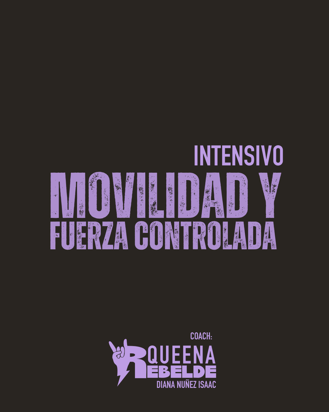 INSENSIVO MOVILIDAD Y FUERZA CONTROLADA CDMX