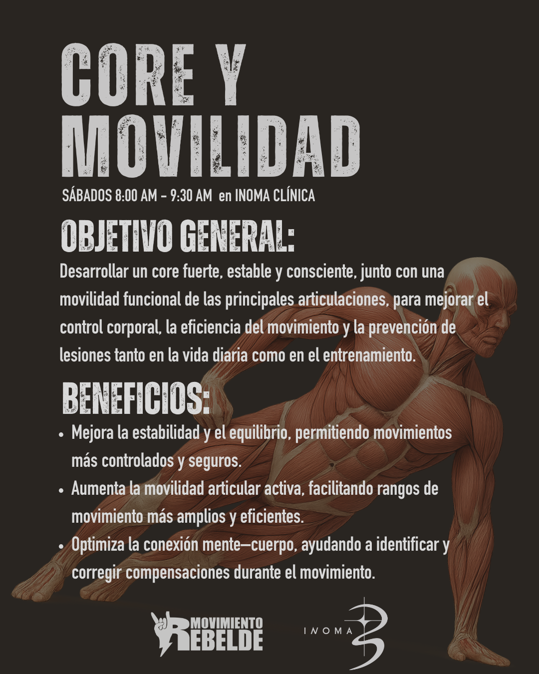 Clase Grupal Core y Movilidad