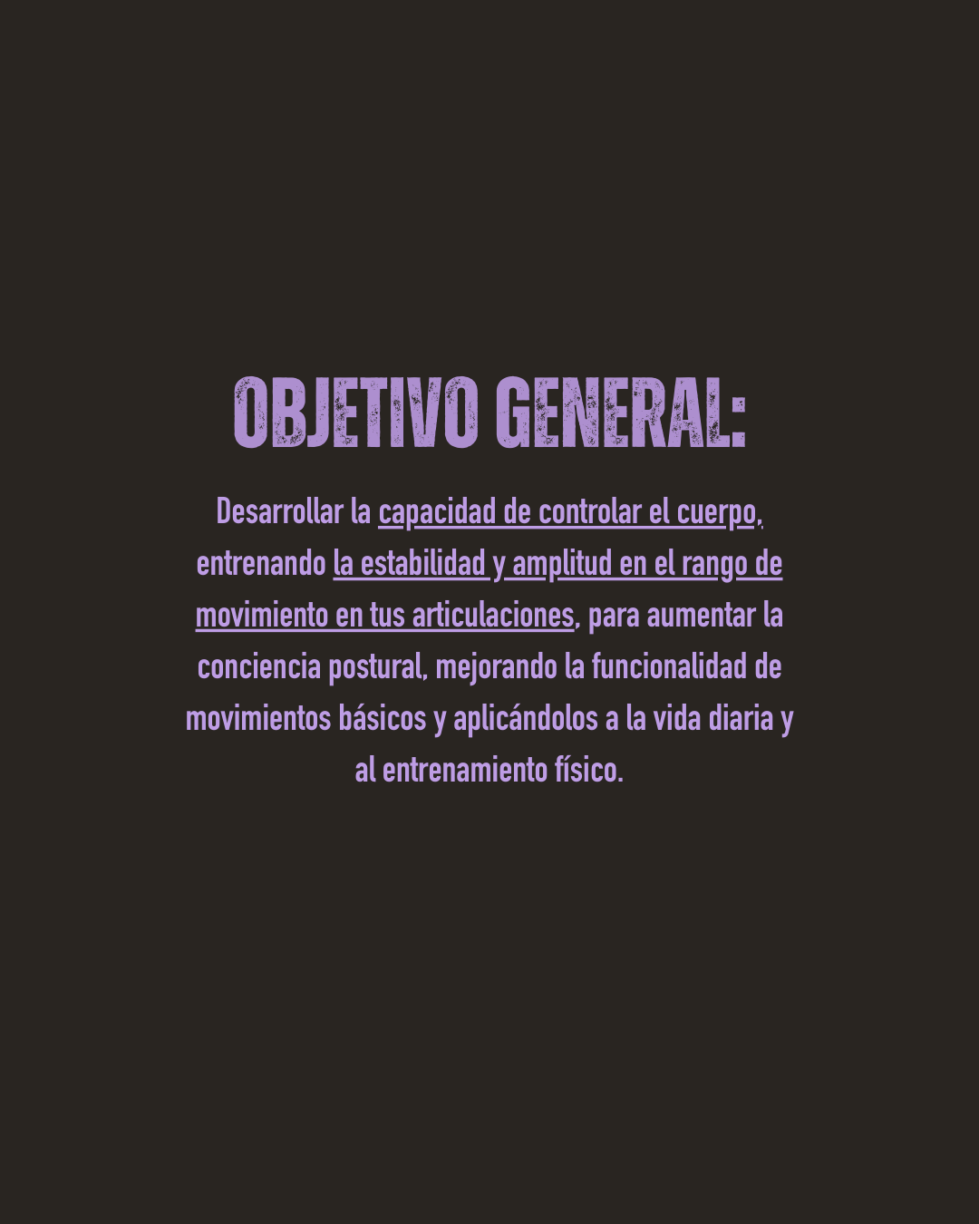 INSENSIVO MOVILIDAD Y FUERZA CONTROLADA CDMX