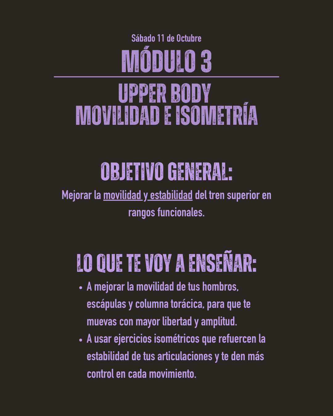 INSENSIVO MOVILIDAD Y FUERZA CONTROLADA CDMX