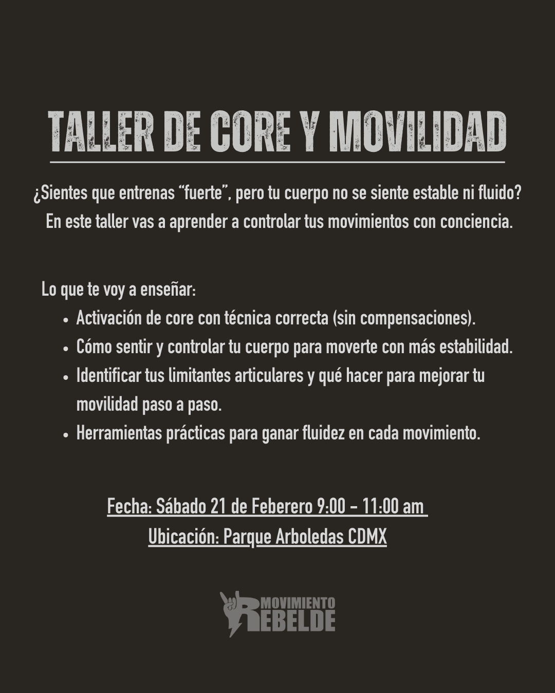 Taller de Core y Movilidad